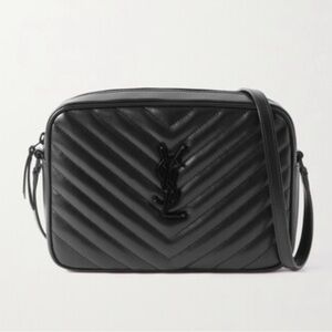 Saint laurent Lou camera bag. Black on black